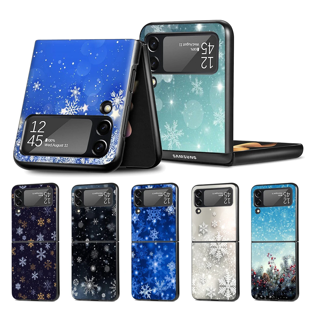 Snow Flower Case for Samsung Galaxy Z Flip3 5G Black Hard Cell Phone Cover Z Flip 3 Luxury PC Shell Zflip3 Coque
Snow Flower Case for Samsung Galaxy Z Flip3 5G Black Hard Cell Phone Cover Z Flip 3 Luxury PC Shell Zflip3 Coque