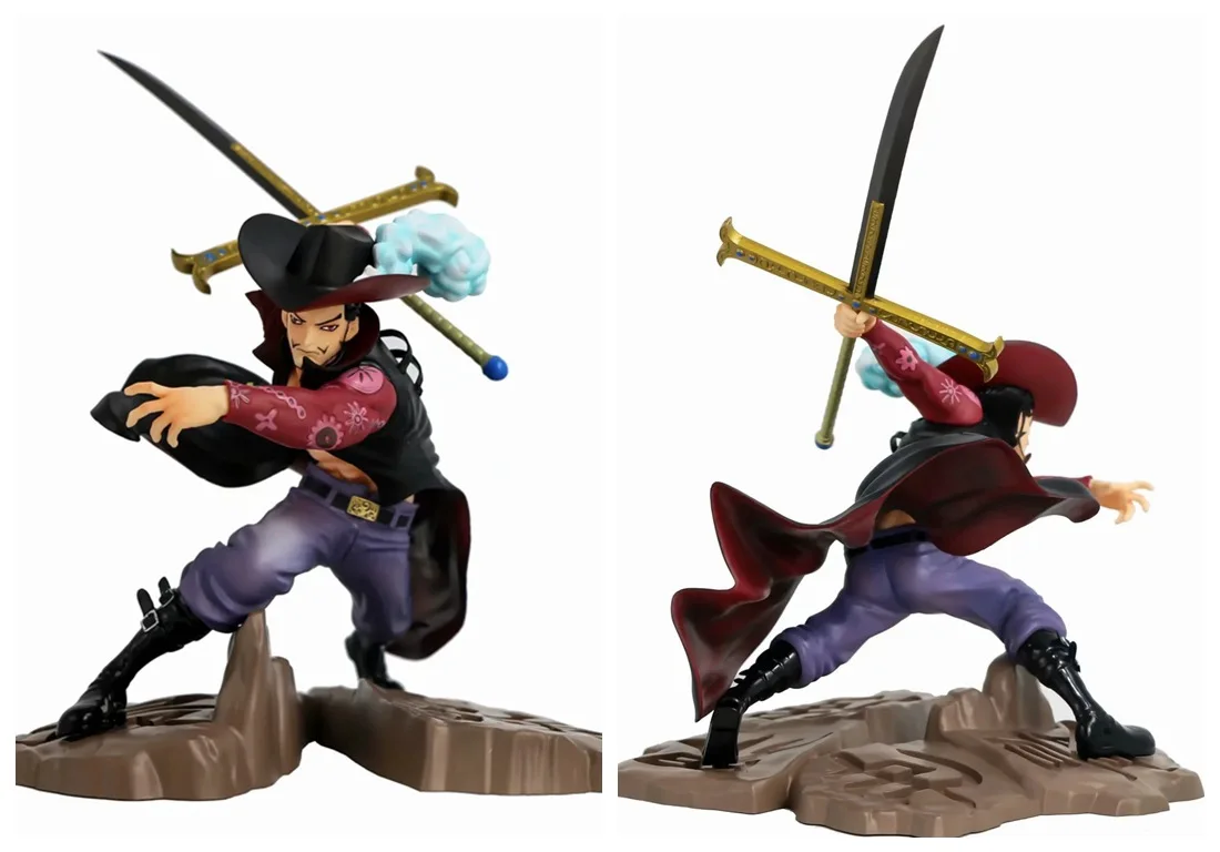 19cm Anime One Piece Dracule Mihawk Figurine With Special Effects Combat ver. PVC Zoro Sensei Action Figure Collection Model
19cm Anime One Piece Dracule Mihawk Figurine With Special Effects Combat ver. PVC Zoro Sensei Action Figure Collection Model
