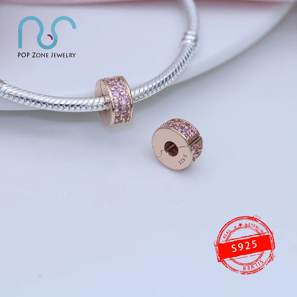 Fit Original Pandora Charm Bracelets Pink Pave Clip Charm Bright Pink Stones 925 Sterling Silver Fine Beads DIY New Jewelry
Fit Original Pandora Charm Bracelets Pink Pave Clip Charm Bright Pink Stones 925 Sterling Silver Fine Beads DIY New Jewelry