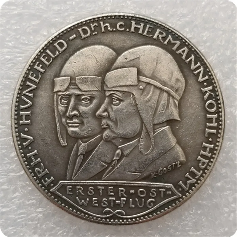 German US 1928 Rangers Silver Plated Commemorative Coin Collection Commemorative Coin Gift Challenge Coin
German US 1928 Rangers Silver Plated Commemorative Coin Collection Commemorative Coin Gift Challenge Coin