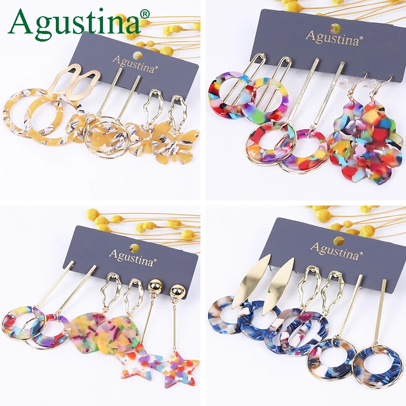 Agustina Set earrings fashion jewelry long earrings women drop earrings geometry Acrylic earring bohemian earings cute wholesale
Agustina Set earrings fashion jewelry long earrings women drop earrings geometry Acrylic earring bohemian earings cute wholesale