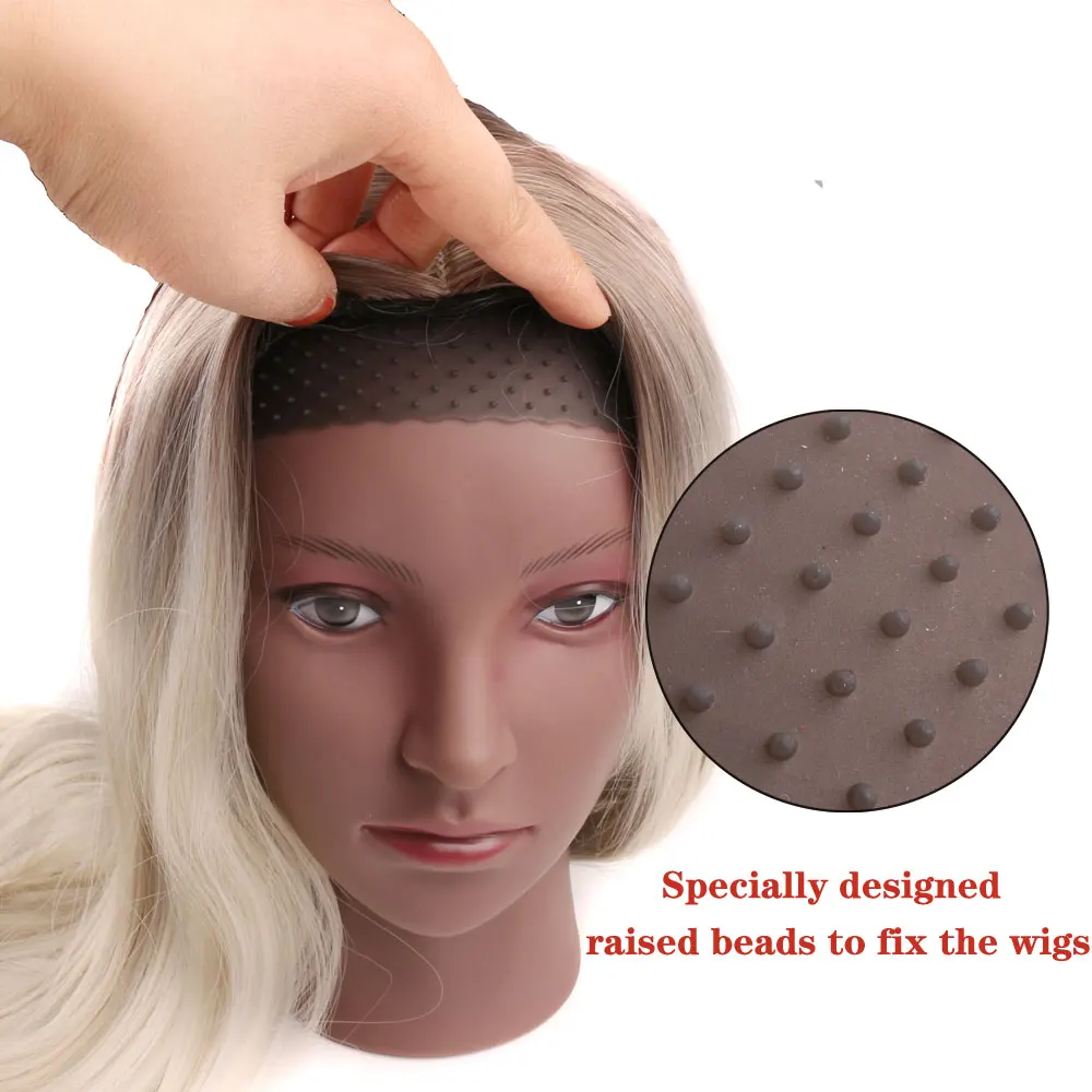Non Slip Wig Grip Headband Transparent Silicone Wig Band Adjustable Elastic Band For Wigs Headband for Wig Secure Wig Gripper
Non Slip Wig Grip Headband Transparent Silicone Wig Band Adjustable Elastic Band For Wigs Headband for Wig Secure Wig Gripper