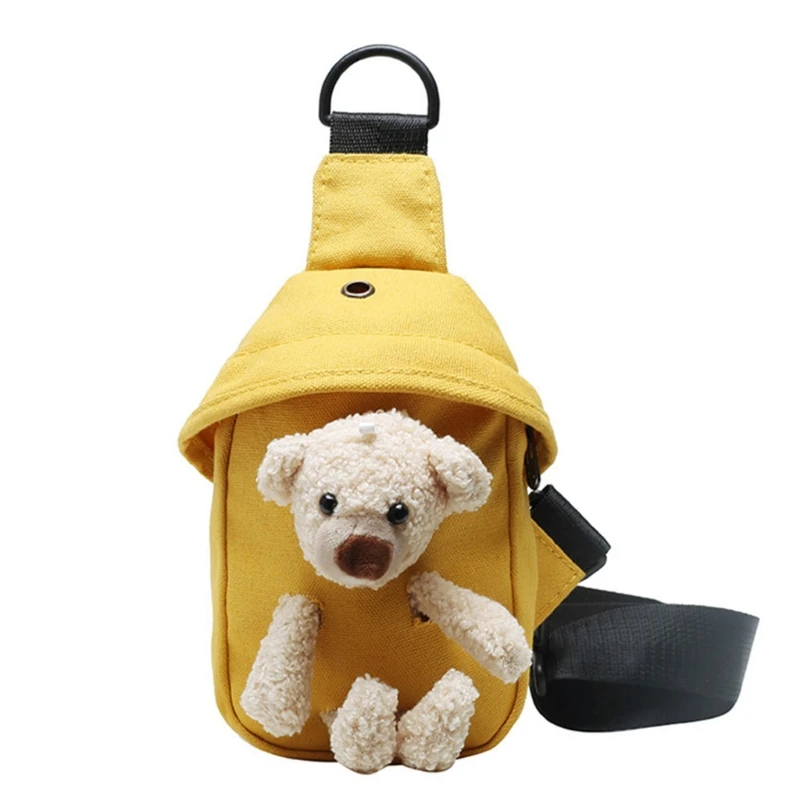 D0UD Cute Bear Canvas Wild Chest Bag Trendy All-match Messenger Women Casual Daily Wear Waist Bag Cartoon Fashion Personality
D0UD Cute Bear Canvas Wild Chest Bag Trendy All-match Messenger Women Casual Daily Wear Waist Bag Cartoon Fashion Personality