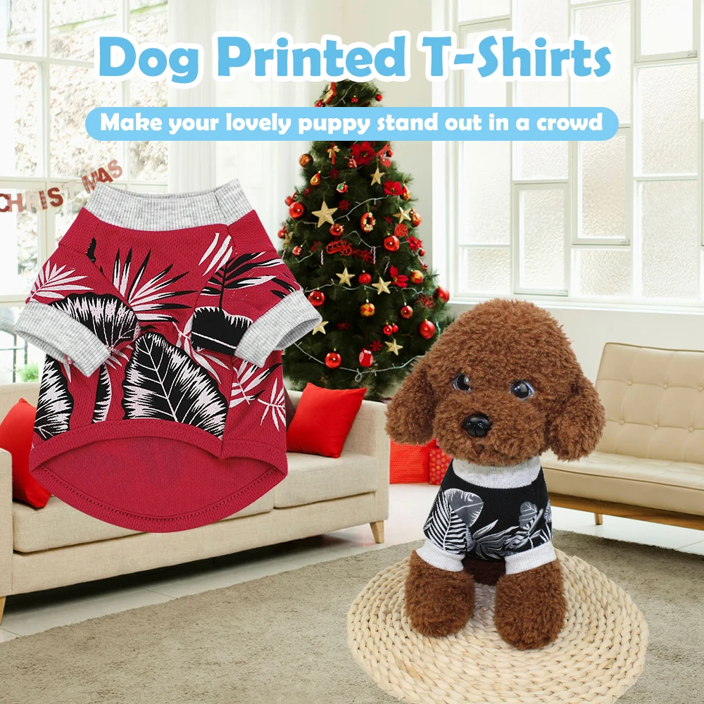 Christmas Pet Shirts Printed Pet Clothes Dog T-Shirts Pet Spring Autumn Clothes Keep Warm for Small Medium Large Dogs Cats
Christmas Pet Shirts Printed Pet Clothes Dog T-Shirts Pet Spring Autumn Clothes Keep Warm for Small Medium Large Dogs Cats