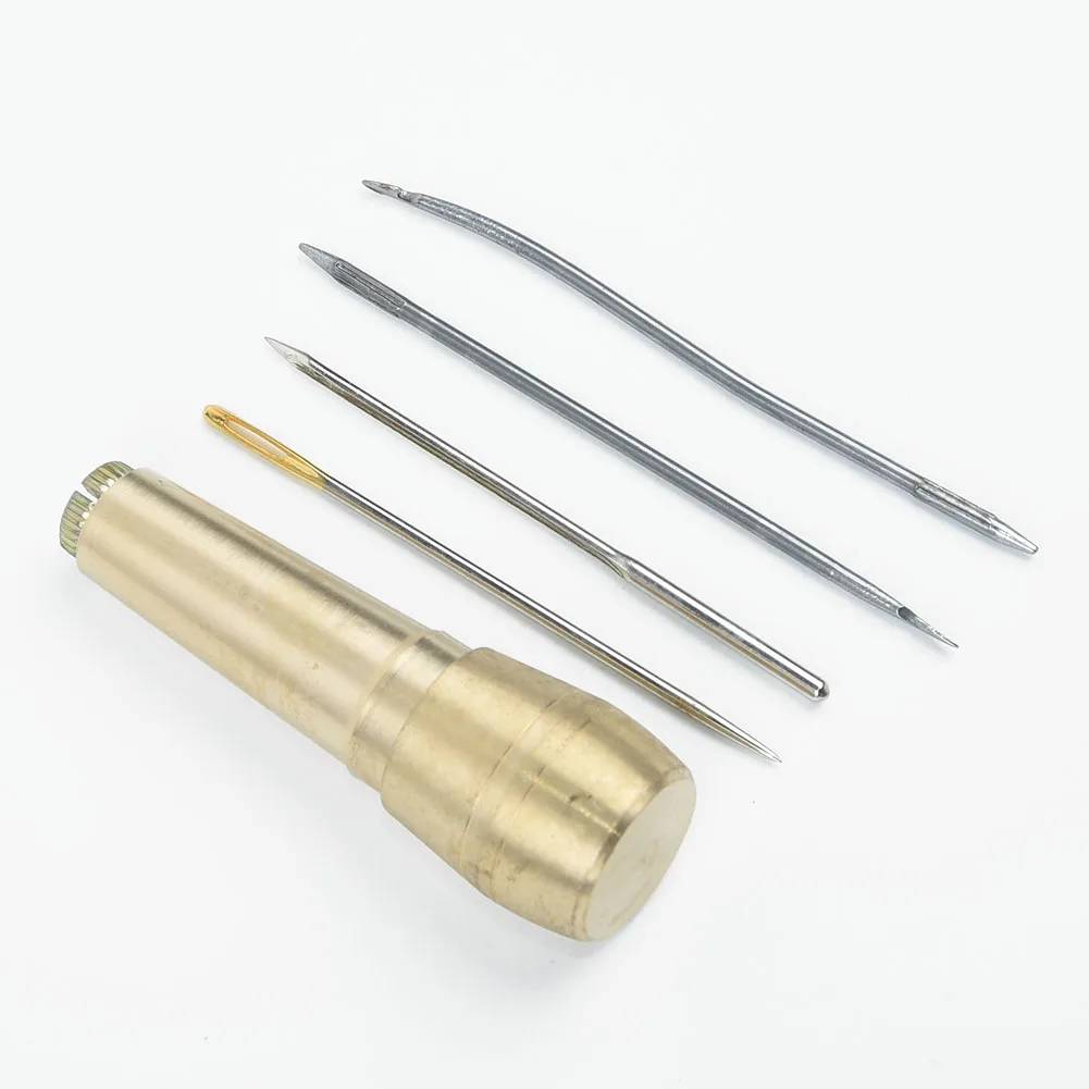 3Pcs Needles Canvas Leather Sewing Awl Hand Stitcher Kit Tools For Shoes Repair Canvas Leather Tent Leather Craft Kit 
3Pcs Needles Canvas Leather Sewing Awl Hand Stitcher Kit Tools For Shoes Repair Canvas Leather Tent Leather Craft Kit