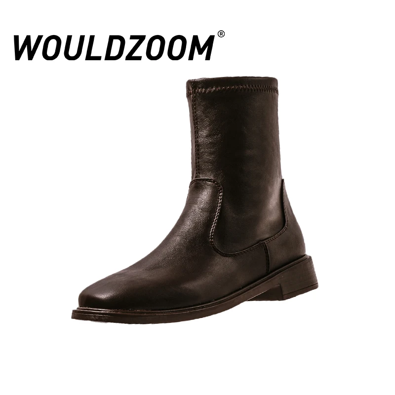 WOULDZOOM Flat Platform Botas De Mujer Women Boots High Winter Waterproof Ladies Woman Non-Slip Solid 2021 Chaussure Femme 35-40
WOULDZOOM Flat Platform Botas De Mujer Women Boots High Winter Waterproof Ladies Woman Non-Slip Solid 2021 Chaussure Femme 35-40