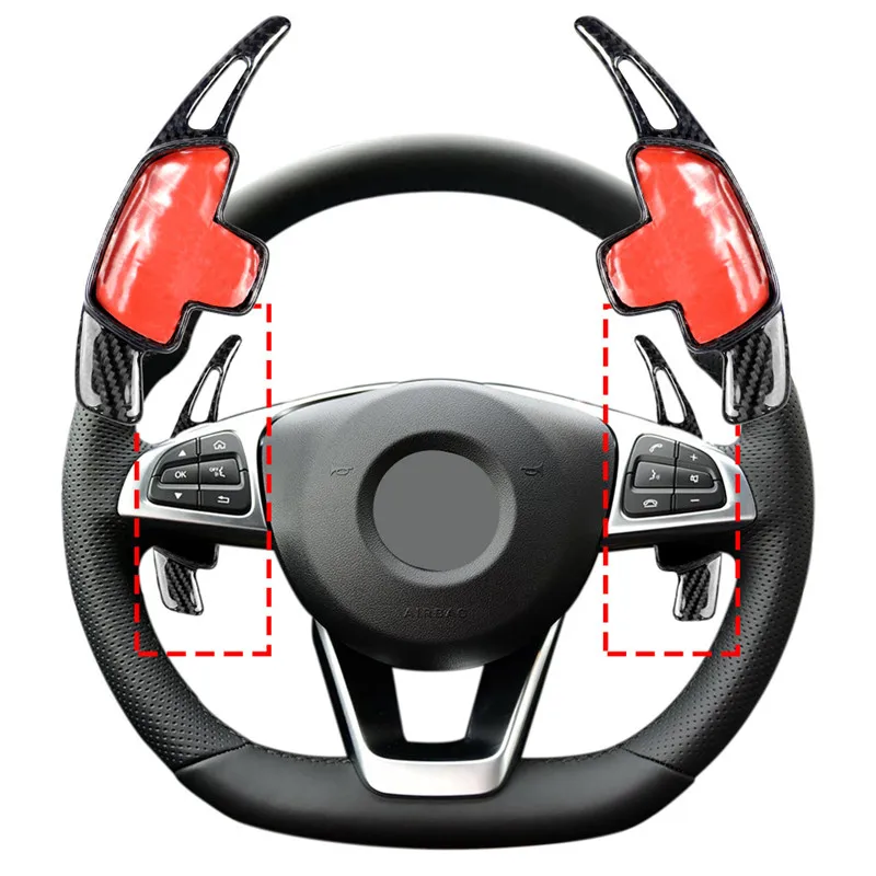 Car Steering Wheel Shift Gear Paddle Shifter Extension Cover Fit For Benz A B C E S Class GLE GLC GLA CLS CLA Accessories
Car Steering Wheel Shift Gear Paddle Shifter Extension Cover Fit For Benz A B C E S Class GLE GLC GLA CLS CLA Accessories