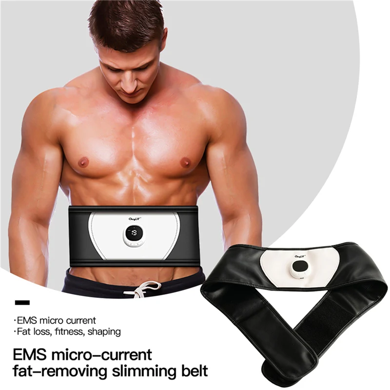 CkeyiN EMS Abs Muscle Stimulator Waist Slimming Belt Abdominal Massager Electric Heating Body Shaping Toning Waistband Unisex
CkeyiN EMS Abs Muscle Stimulator Waist Slimming Belt Abdominal Massager Electric Heating Body Shaping Toning Waistband Unisex