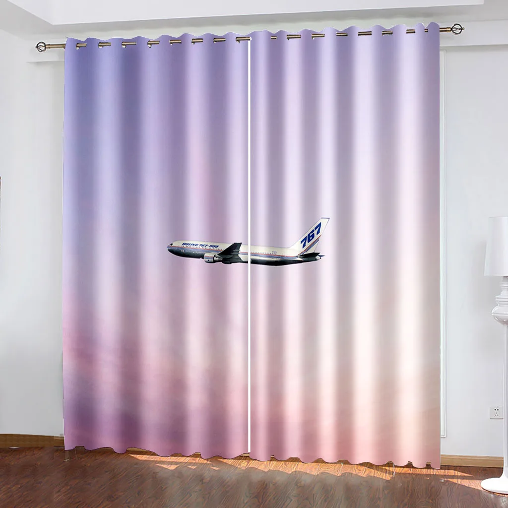 Airplane 3D Printing Window Curtains Modern Living Room Curtain for Bedroom Home Decor Blackout Curtains Curtain Living
Airplane 3D Printing Window Curtains Modern Living Room Curtain for Bedroom Home Decor Blackout Curtains Curtain Living