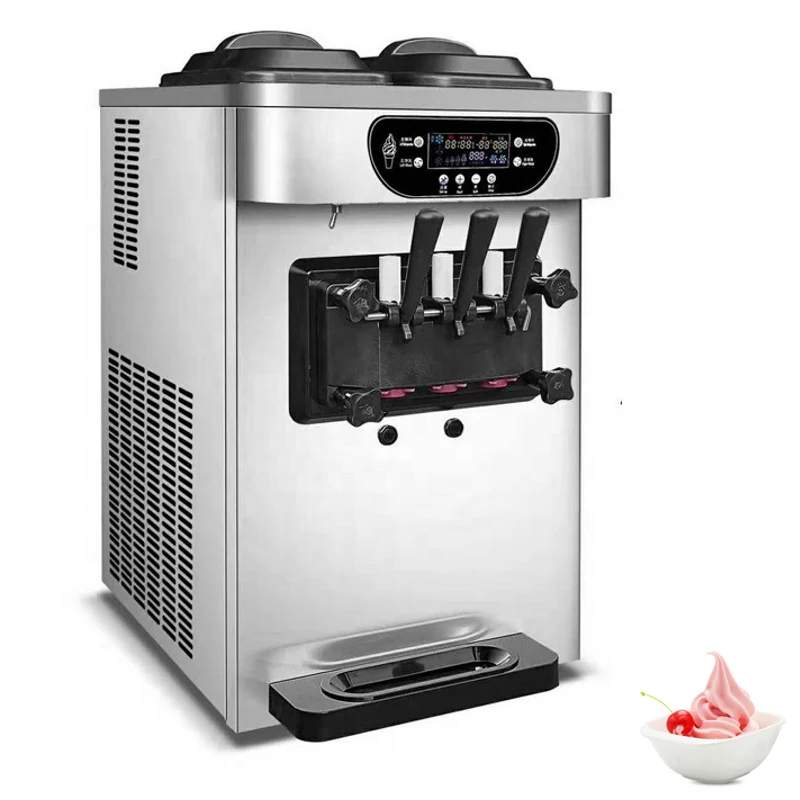 Stainless Steel Soft Ice Cream Machine Commercial Ice Cream Makers Fully Automatic Ice Cream Vending Machine
Stainless Steel Soft Ice Cream Machine Commercial Ice Cream Makers Fully Automatic Ice Cream Vending Machine