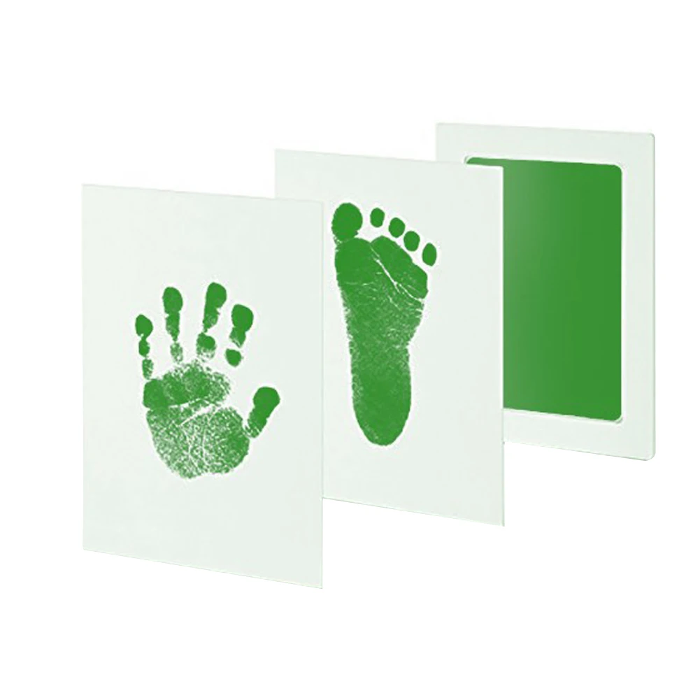 Baby hand and foot print oil souvenir 12*7.5 cm Clean Touch Ink Pad for Newborn Baby Hand and Footprint Impression DIY Memory
Baby hand and foot print oil souvenir 12*7.5 cm Clean Touch Ink Pad for Newborn Baby Hand and Footprint Impression DIY Memory
