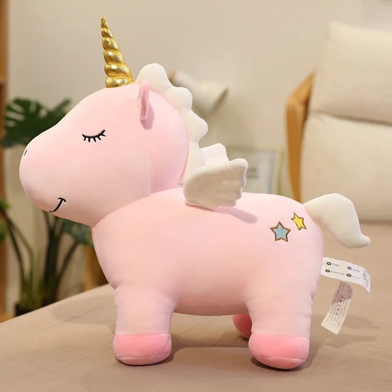 Kawaii Unicorn Stuffed Dolls Fantasy Horse Doll Baby Comfort Toys Soft Cartoon Animal Plush Toy Unicorn Pillow Kid High-end Gift
Kawaii Unicorn Stuffed Dolls Fantasy Horse Doll Baby Comfort Toys Soft Cartoon Animal Plush Toy Unicorn Pillow Kid High-end Gift