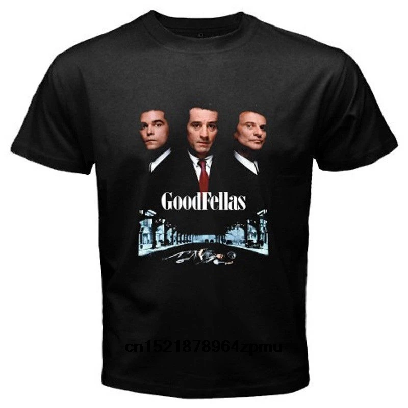 Men T Shirt Goodfellas Three Wise Gangster Movie Printed Tee Shirt Funny T-Shirt Novelty Tshirt Women
Men T Shirt Goodfellas Three Wise Gangster Movie Printed Tee Shirt Funny T-Shirt Novelty Tshirt Women
