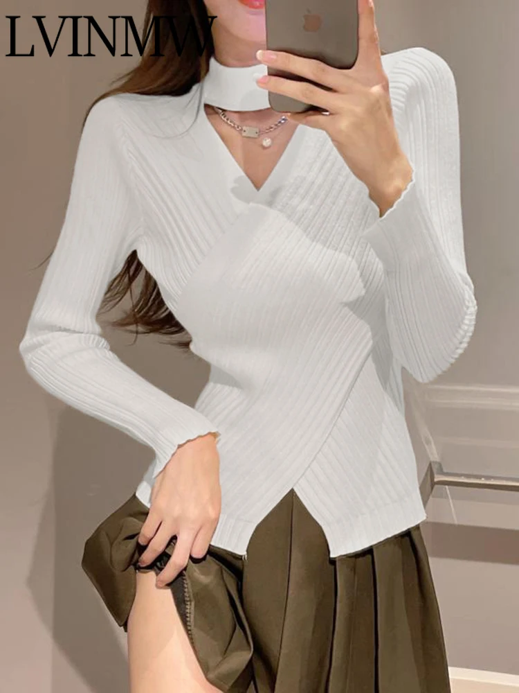 LVINMW Fashion New Year Tees Knitting Top Hollow Out Casual Sexy Long Sleeve Skinny Autumn 2022 Streetwear Korean Chic White
LVINMW Fashion New Year Tees Knitting Top Hollow Out Casual Sexy Long Sleeve Skinny Autumn 2022 Streetwear Korean Chic White