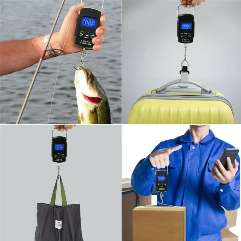 Portable LCD Electronic Digital Scale Travel Fish Hook Portable Scales With 1 Meter Tape
Portable LCD Electronic Digital Scale Travel Fish Hook Portable Scales With 1 Meter Tape