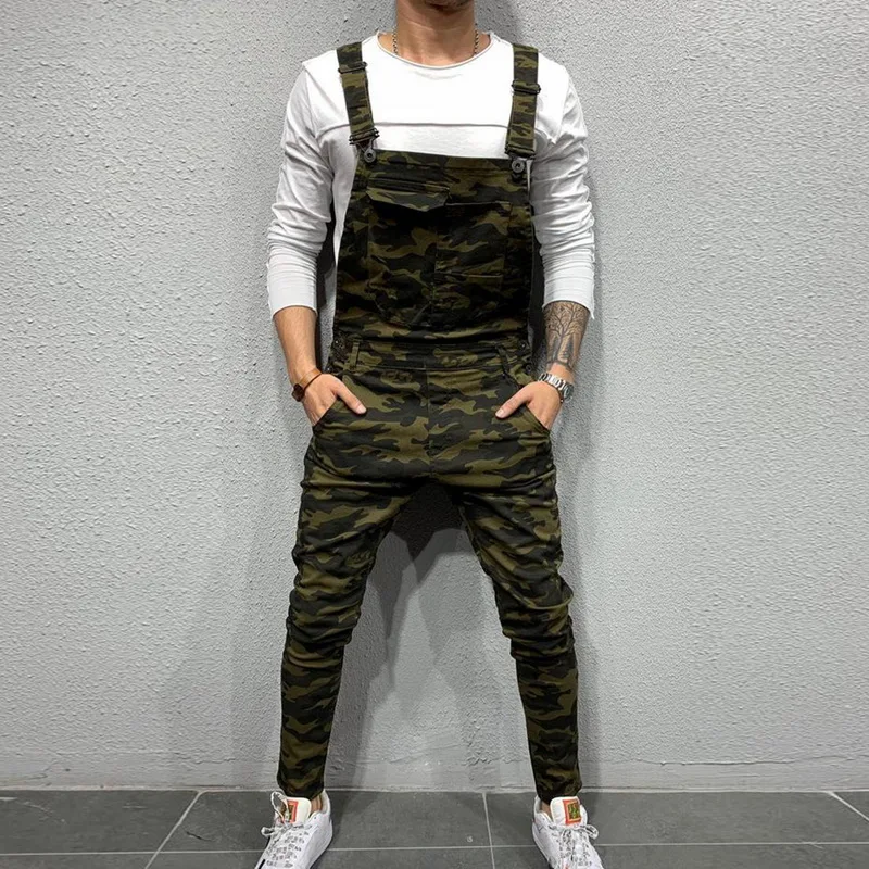 High Street Pockets Jeans Men Fashion Slim Fit Denim Jumpsuits Modish Strap Overalls Casual Suspender Distressed Pant
High Street Pockets Jeans Men Fashion Slim Fit Denim Jumpsuits Modish Strap Overalls Casual Suspender Distressed Pant