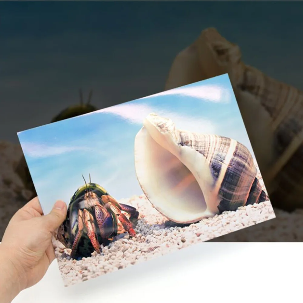 50Pcs High Glossy Photo Paper 120G Double-side Picture Printing Paper for Printers (White) 
50Pcs High Glossy Photo Paper 120G Double-side Picture Printing Paper for Printers (White)