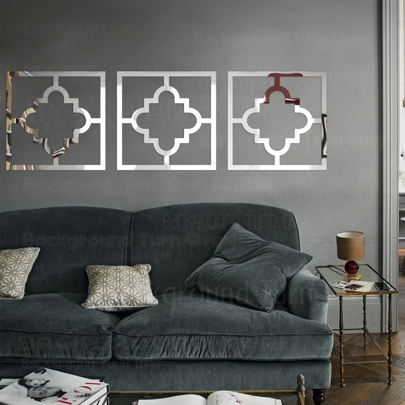 30cm - 70cm Mirror Sticker Wedding Home Décor Ornament 3D Wall Party Undefined Door Sideboard Geometric Square Line Art O240 
30cm - 70cm Mirror Sticker Wedding Home Décor Ornament 3D Wall Party Undefined Door Sideboard Geometric Square Line Art O240