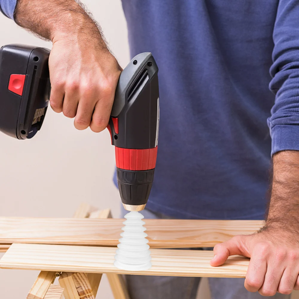 2pcs Electric Drill Dust Collectors Practical Drill Covers White
2pcs Electric Drill Dust Collectors Practical Drill Covers White