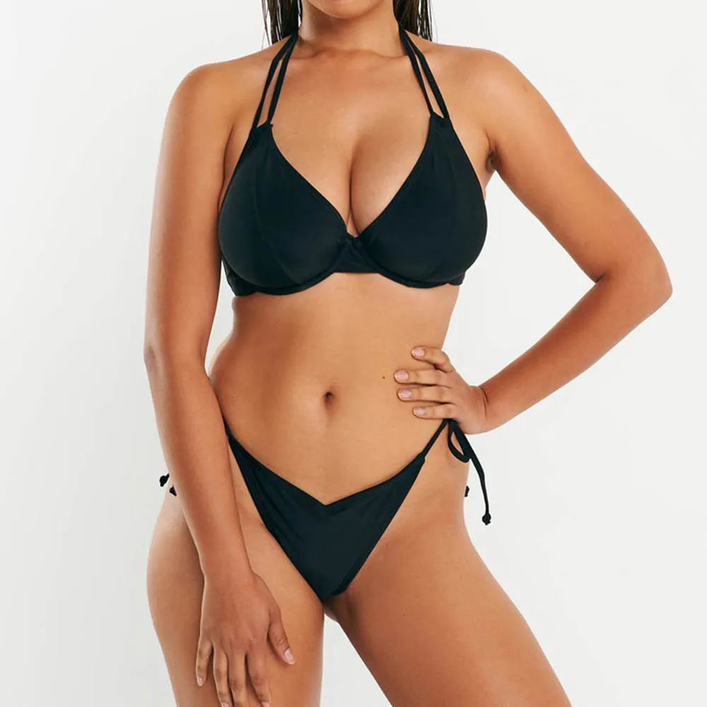 2022 New Arrival Sexy Bikini Set Summer Women Two Piece Swimsuit Large Beasted Swimwear Solid Color Bathing Suit Beachwear
2022 New Arrival Sexy Bikini Set Summer Women Two Piece Swimsuit Large Beasted Swimwear Solid Color Bathing Suit Beachwear