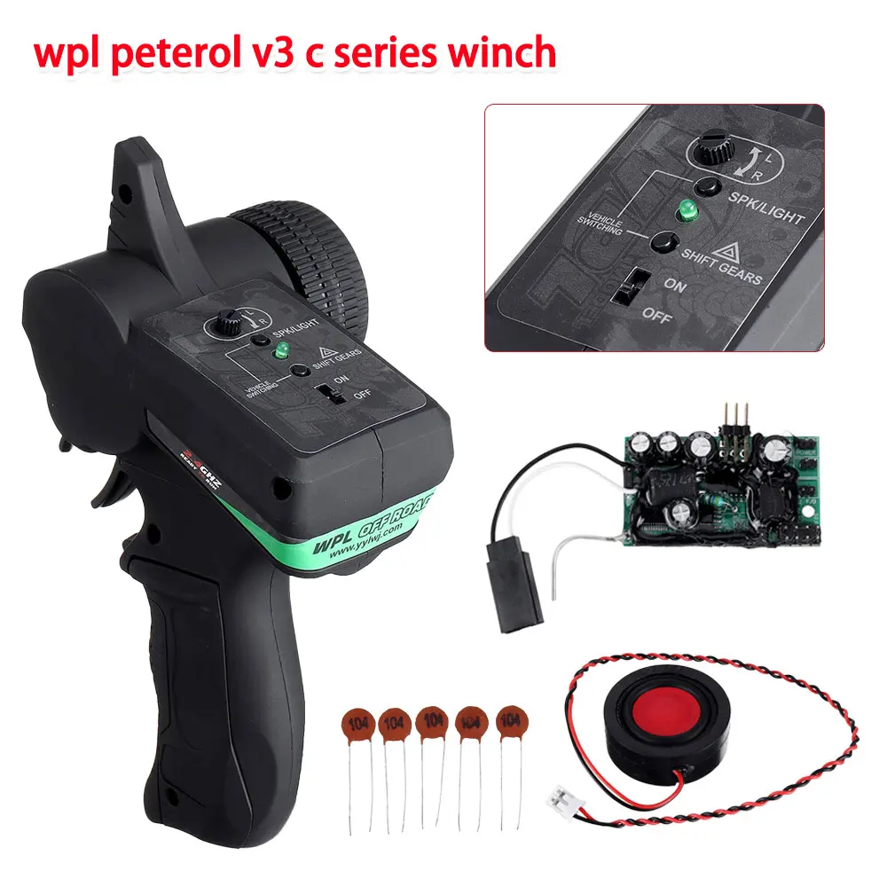 Система управления обновлением для грузовика WPL, звуковая система V3, передатчик, плата приемника «сделай сам», гудок, запасные части, аксесс...
Система управления обновлением для грузовика WPL, звуковая система V3, передатчик, плата приемника «сделай сам», гудок, запасные части, аксесс...