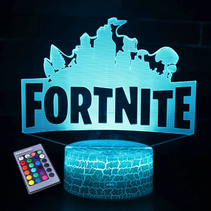 3D Lamp 16 color Remote Led Night Light Gun Game Omega Llama Battle Crack Base Table Lamp Baby Kids Birthday Christmas Gifts Toy 
3D Lamp 16 color Remote Led Night Light Gun Game Omega Llama Battle Crack Base Table Lamp Baby Kids Birthday Christmas Gifts Toy