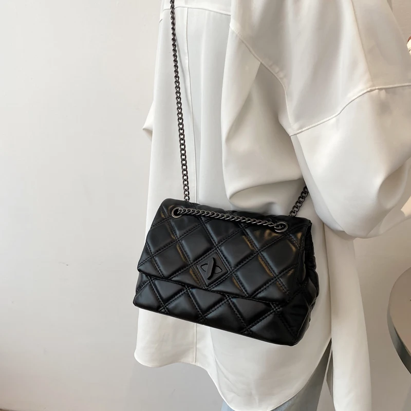 Embroidery Thread Small PU Leather Crossbody Bags For Women 2021 Women's Luxury Branded Trending Chain Shoulder Handbags
Embroidery Thread Small PU Leather Crossbody Bags For Women 2021 Women's Luxury Branded Trending Chain Shoulder Handbags
