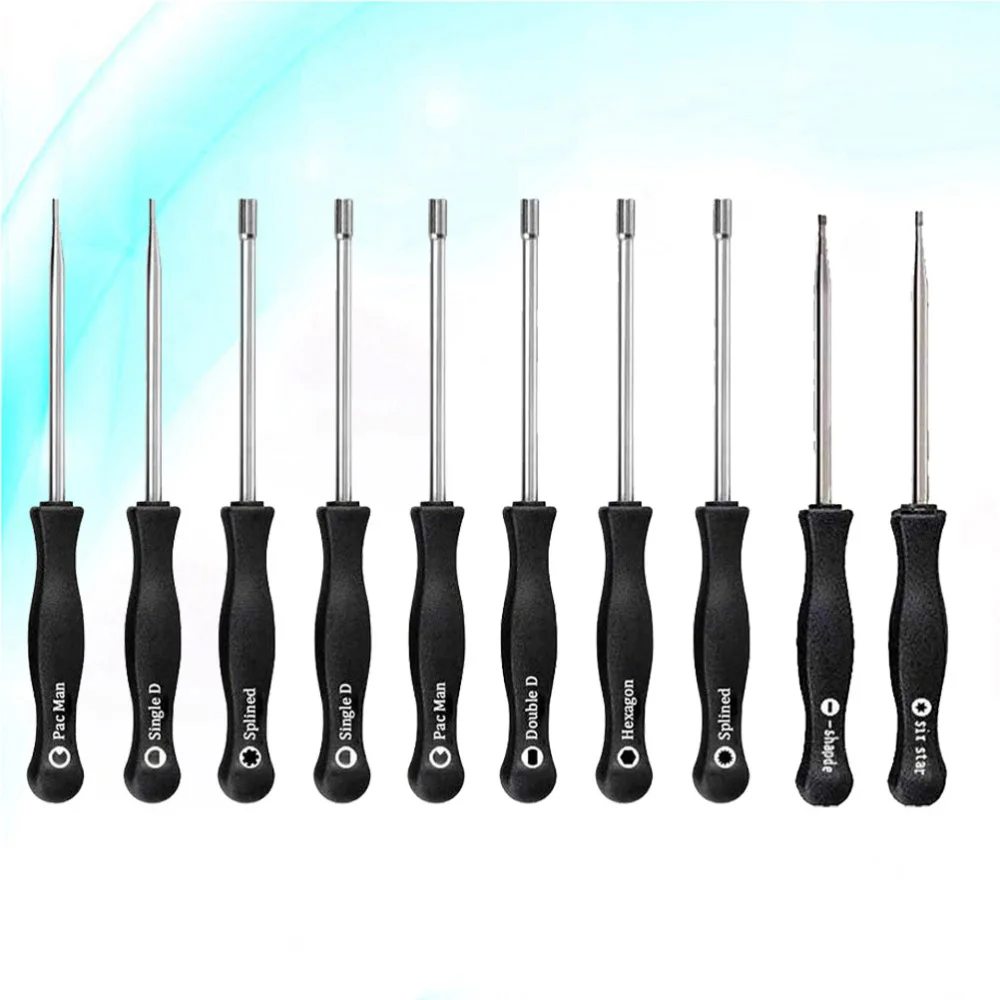 10PCS/Set Carburetor Screwdrivers Adjustment Multi-head Tune-up Bolt Key Car Repair Maintenance Tool Set with Brush (Black)
10PCS/Set Carburetor Screwdrivers Adjustment Multi-head Tune-up Bolt Key Car Repair Maintenance Tool Set with Brush (Black)
