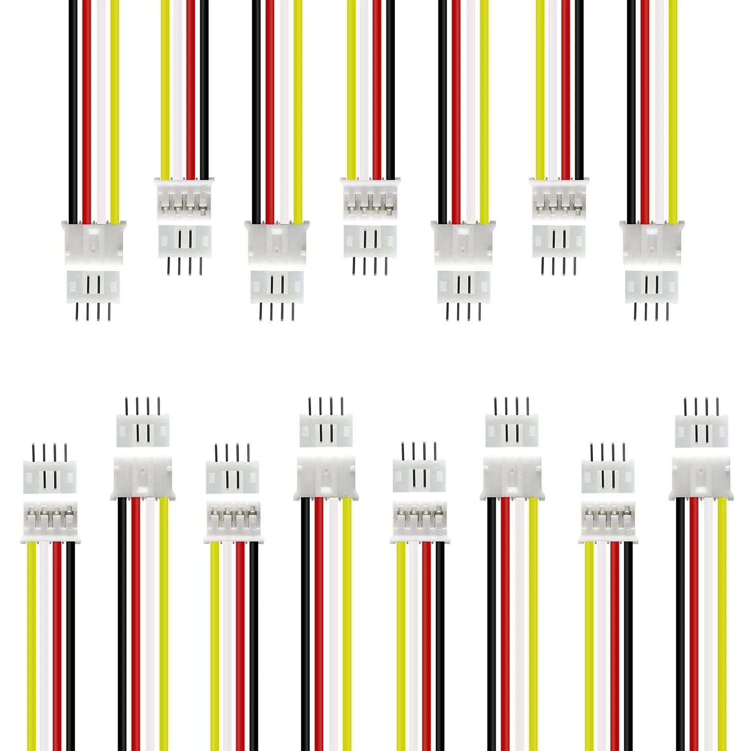 30pcs/lot JST 4 Pin Connector Male to Female with 150mm Cable 26AWG, XH2.0 Wire Cable Plug Connector Socket Electronic Wire
30pcs/lot JST 4 Pin Connector Male to Female with 150mm Cable 26AWG, XH2.0 Wire Cable Plug Connector Socket Electronic Wire