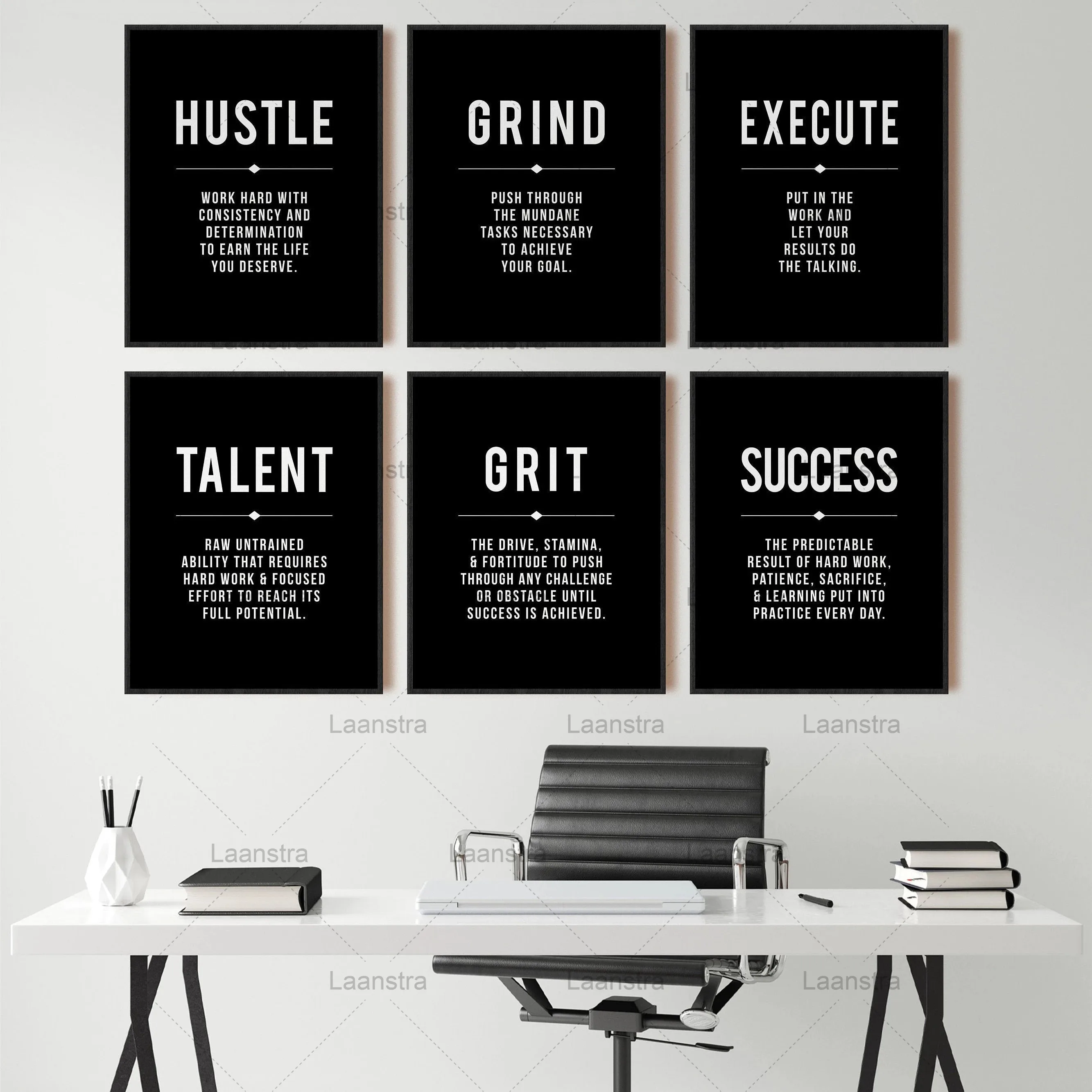 Grind Hustle Success Motivational Posters and Prints Office Decor Modern Art Entrepreneur Motivation Canvas Painting Pictures
Grind Hustle Success Motivational Posters and Prints Office Decor Modern Art Entrepreneur Motivation Canvas Painting Pictures