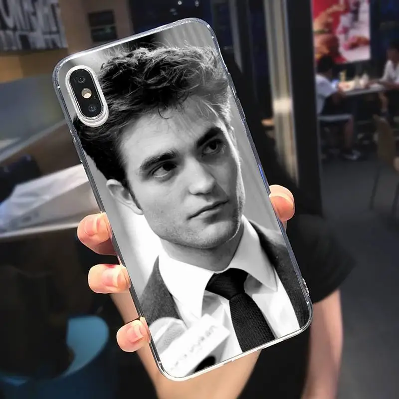 Robert Pattinson America actor Phone Case Transparent for iPhone 6 7 8 11 12 s mini pro X XS XR MAX Plus
Robert Pattinson America actor Phone Case Transparent for iPhone 6 7 8 11 12 s mini pro X XS XR MAX Plus
