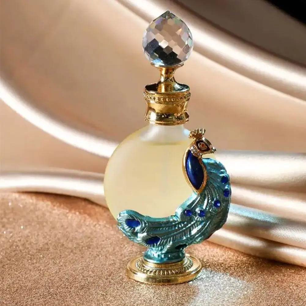 Luxury Exquisite Peacock Pattern Oil Bottles Gorgeous Gemstones Inlaid Oil Bottles Vintage Arabian Style Essential Oil Bottles
Luxury Exquisite Peacock Pattern Oil Bottles Gorgeous Gemstones Inlaid Oil Bottles Vintage Arabian Style Essential Oil Bottles