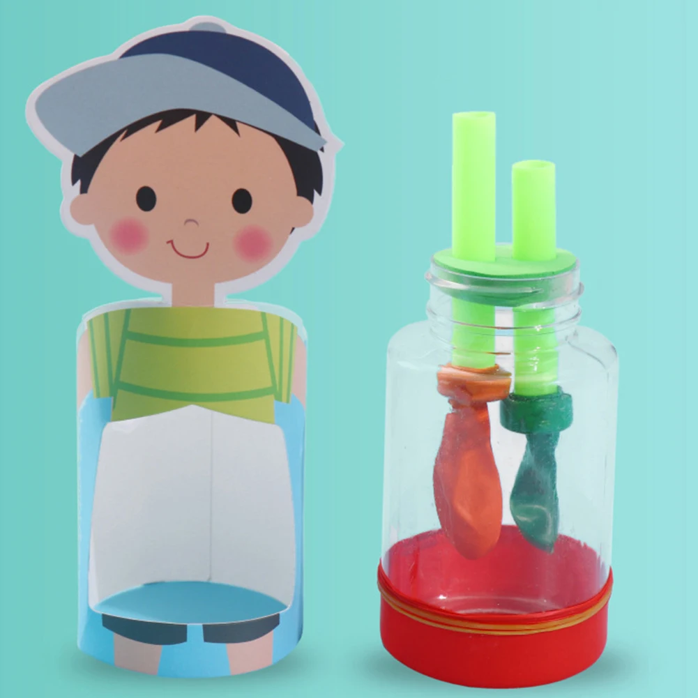 

Творческая модель дыхания легких "сделай сам", научная продукция, игрушки, физический эксперимент, Детская развивающая игрушка для начально...