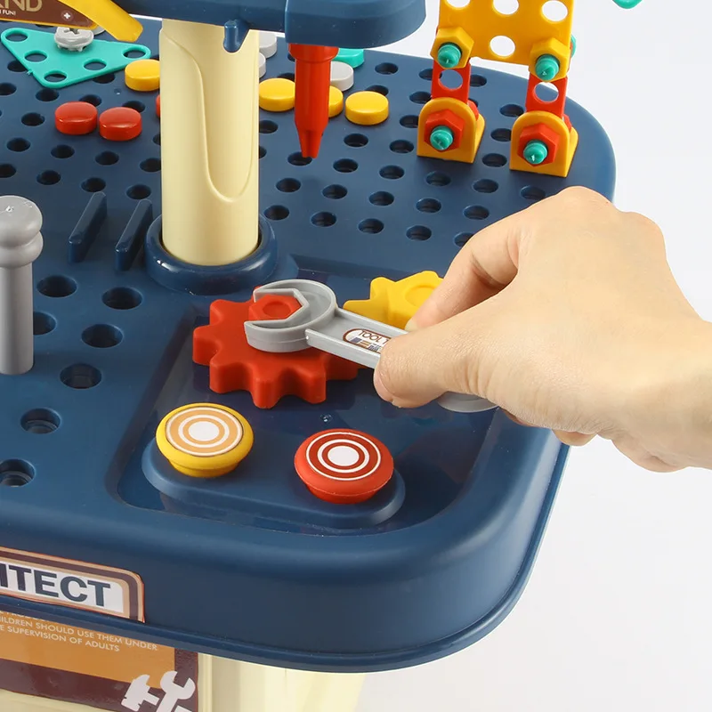 Kids Baby Tool Set Child Tools Box Engineer DIY Tools Set For Children Screw Drill Hammer Tool Set Educational Intelligence Toy
Kids Baby Tool Set Child Tools Box Engineer DIY Tools Set For Children Screw Drill Hammer Tool Set Educational Intelligence Toy