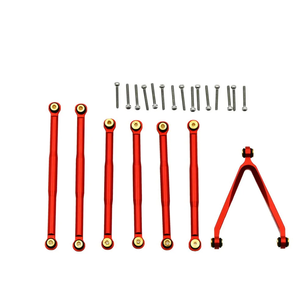 Aluminum Alloy Pull Rod Linkage Kits Set for 1/24 Axial SCX24 90081 RC Car Upgrade Parts
Aluminum Alloy Pull Rod Linkage Kits Set for 1/24 Axial SCX24 90081 RC Car Upgrade Parts