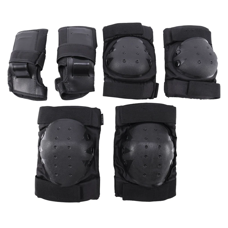 Adult Knee Pads Elbow Pads Wrist Guards Protective Gear Set for Multi Sports Protection Skateboarding Cycling
Adult Knee Pads Elbow Pads Wrist Guards Protective Gear Set for Multi Sports Protection Skateboarding Cycling