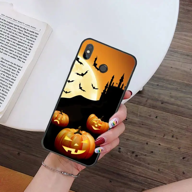 Pumpkin Halloween Bat Witch Boo luxury protective Phone Case funda For Xiaomi Redmi note 7 8 9 t k30 max3 9 s 10 pro lite 
Pumpkin Halloween Bat Witch Boo luxury protective Phone Case funda For Xiaomi Redmi note 7 8 9 t k30 max3 9 s 10 pro lite