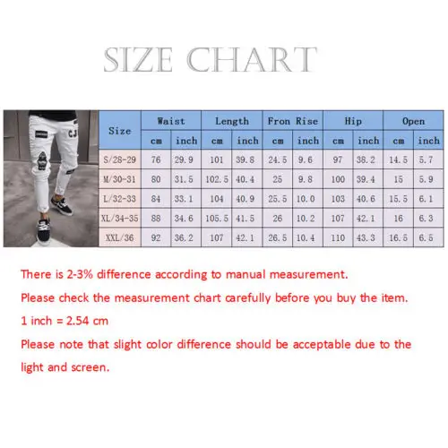 Men Casual Skinny Ripped Jeans Embroidery Destroyed Holes Long Pencil Pants Stretch Distressed Slim Fit Male Denim Trousers
Men Casual Skinny Ripped Jeans Embroidery Destroyed Holes Long Pencil Pants Stretch Distressed Slim Fit Male Denim Trousers
