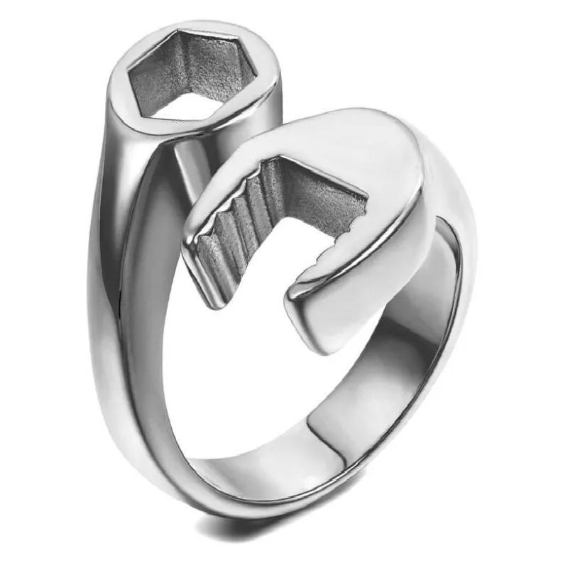 Регулируемое кольцо на палец для байкера стереоскопическое модное Стильное