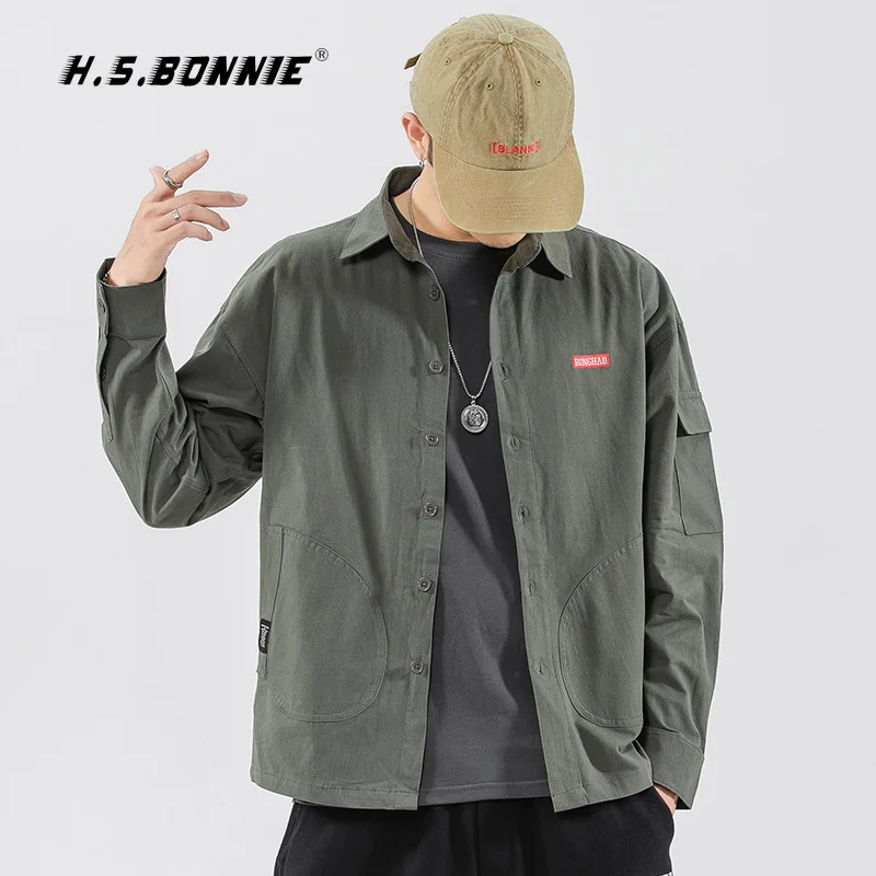 Men shirt 2019 Autumn Men Casual Shirt Fashion New Style Male Cotton Shirt Long SLeeve Hip Hop Streetwear Black Shirt
Men shirt 2019 Autumn Men Casual Shirt Fashion New Style Male Cotton Shirt Long SLeeve Hip Hop Streetwear Black Shirt