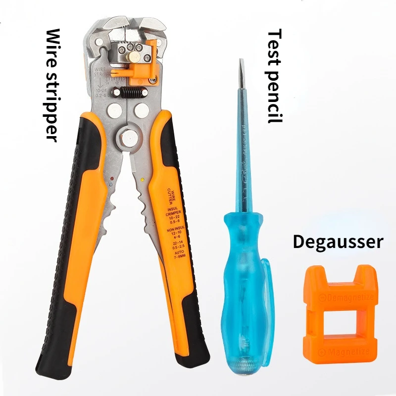 Набор инструментов 7 в 1 для ремонта электроники, домашний набор инструментов, отвертка, инструмент для зачистки проводов, обжимные плоскогу...
Набор инструментов 7 в 1 для ремонта электроники, домашний набор инструментов, отвертка, инструмент для зачистки проводов, обжимные плоскогу...