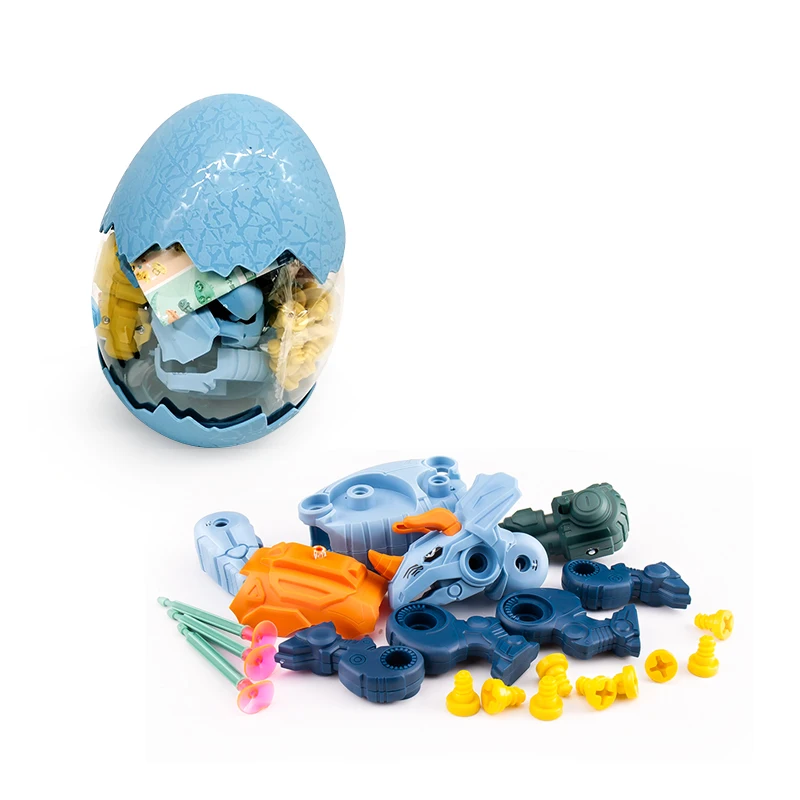 Boy Dinosaurs Eggs Constructor Drill Tool Montessori Screw Assembly Puzzles Game kit Educational Toy For Children Gifts
Boy Dinosaurs Eggs Constructor Drill Tool Montessori Screw Assembly Puzzles Game kit Educational Toy For Children Gifts