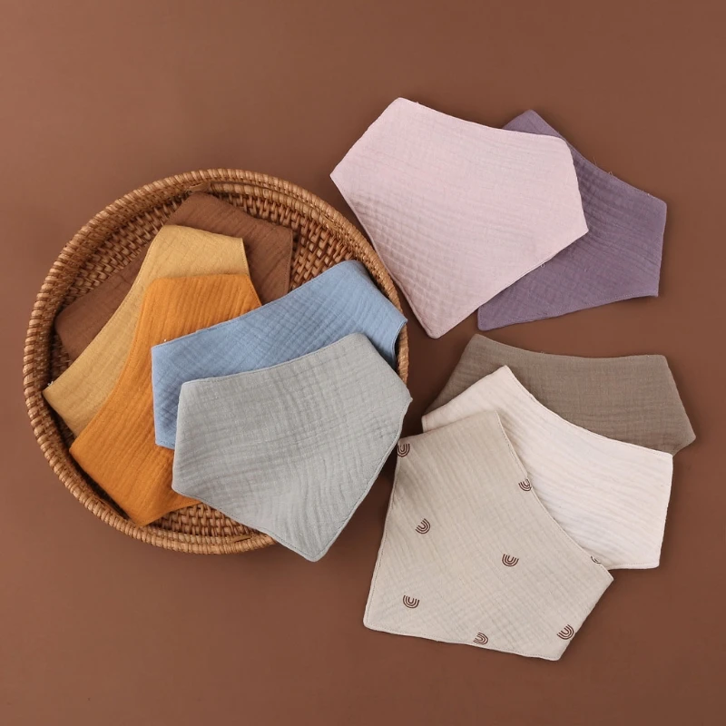 Baby Infant Cotton Bibs Newborn Solid Color Triangle Scarf Feeding Saliva Towel Bandana Burp Cloth Boys Girls Shower Gifts
Baby Infant Cotton Bibs Newborn Solid Color Triangle Scarf Feeding Saliva Towel Bandana Burp Cloth Boys Girls Shower Gifts