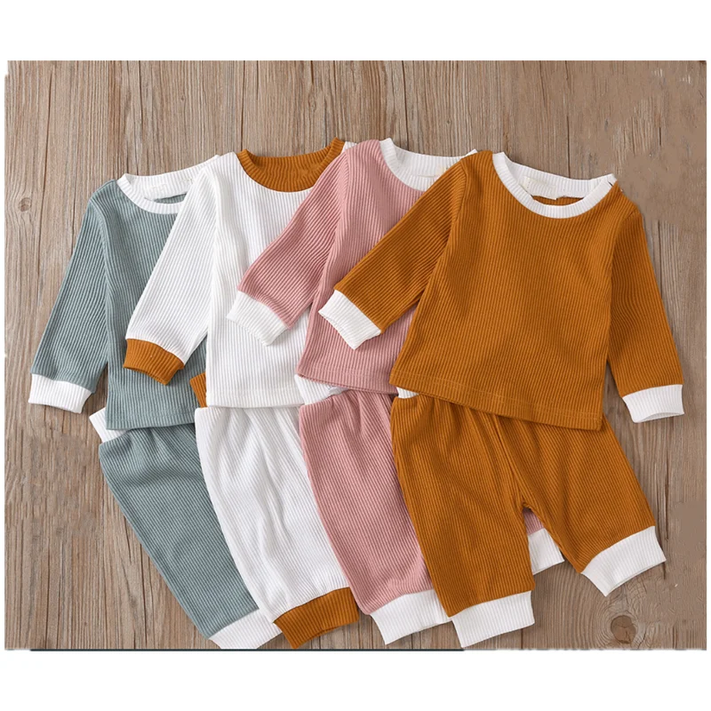 2022 Spring New Baby Girls Boys Clothes Sets Long Sleeves Knitted Cotton Newborn Casual Clothes Suits Top+Pant 2Pcs F0139
2022 Spring New Baby Girls Boys Clothes Sets Long Sleeves Knitted Cotton Newborn Casual Clothes Suits Top+Pant 2Pcs F0139