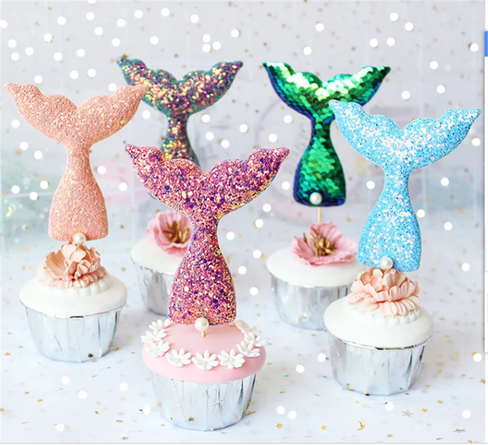 5 шт., украшения для торта «хвост русалки»
5 шт., украшения для торта «хвост русалки»