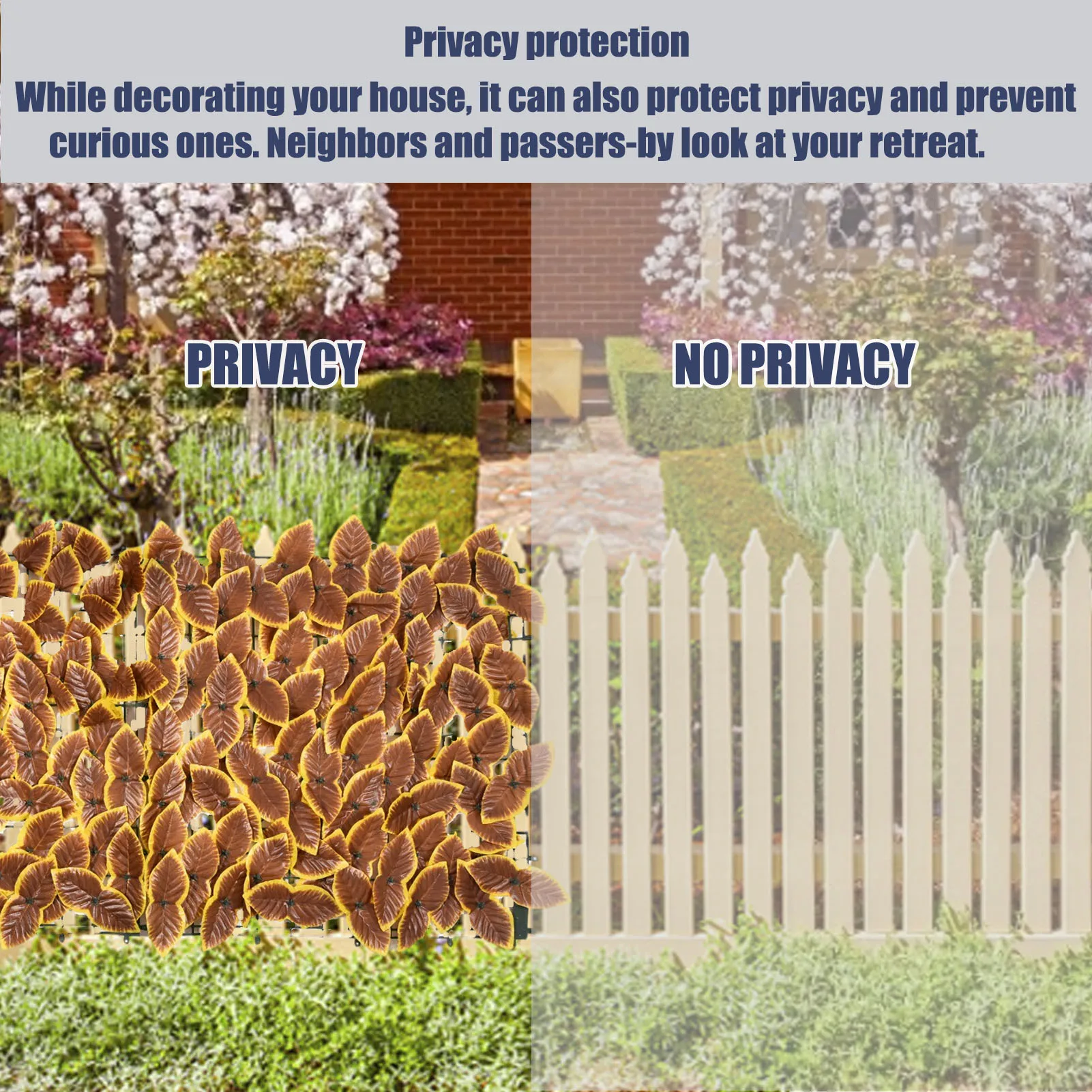 Artificial Leaf Garden Fence Screening Roll UV Fade Protected Privacy Artificial Fence Wall Landscaping Ivy Garden Fence Panel
Artificial Leaf Garden Fence Screening Roll UV Fade Protected Privacy Artificial Fence Wall Landscaping Ivy Garden Fence Panel