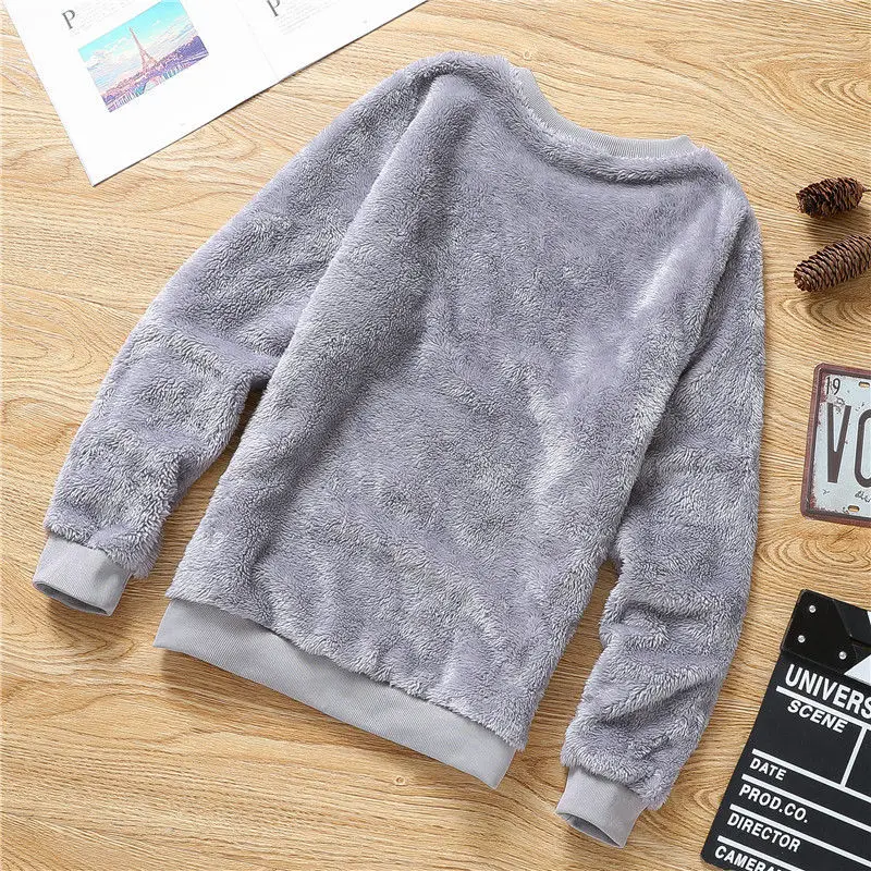 Двусторонняя кашемировая Толстовка Корейская версия свободная Модная молодежная одежда INS весна-осень большой размер
Двусторонняя кашемировая Толстовка Корейская версия свободная Модная молодежная одежда INS весна-осень большой размер