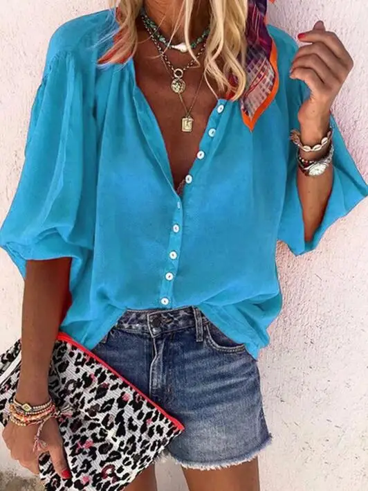 2021 Spring Autumn Women Blouses Button Befree Boho Ruffles Long Full Sleeve Casual Chiffon Big Large Pluse Sizes Tops Shirts 
2021 Spring Autumn Women Blouses Button Befree Boho Ruffles Long Full Sleeve Casual Chiffon Big Large Pluse Sizes Tops Shirts