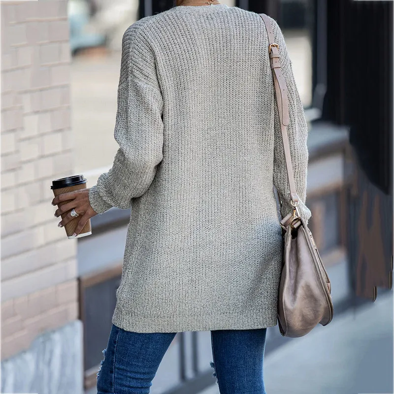 Plus Size Women Sweater 2020 Winter Cardigans Vintage Pockets Casual Winter Clothes Women
Plus Size Women Sweater 2020 Winter Cardigans Vintage Pockets Casual Winter Clothes Women