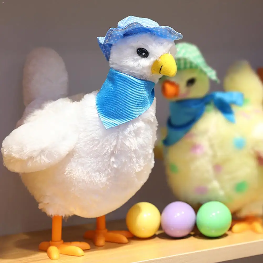 Children's Electronic Toy Electric Hen Creative Will Lay Eggs Chick Simulation Hen With Capacitor Children Plush Toy Laying Hen
Children's Electronic Toy Electric Hen Creative Will Lay Eggs Chick Simulation Hen With Capacitor Children Plush Toy Laying Hen
